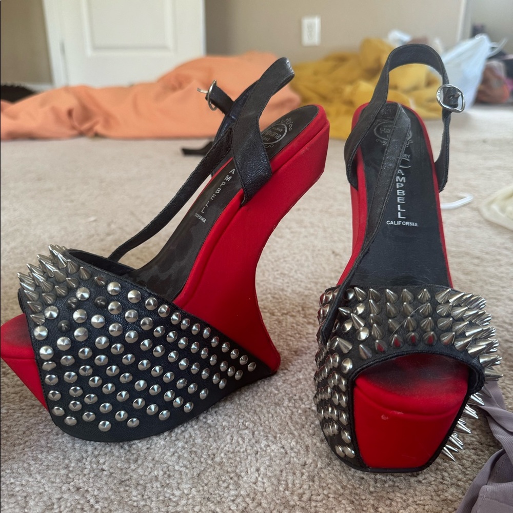 Jeffrey Campbell spiked heels